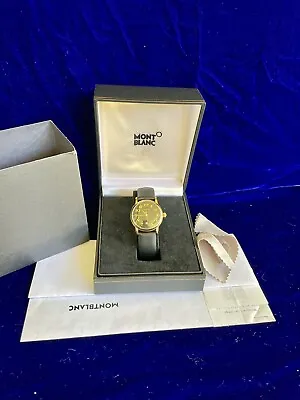 Montblanc Watch Meisterstuck 7005 Super Mint Condition 4 Year Warranty Box • $1100