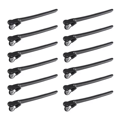 Thick Hair Sectioning Clips - Pack Of 12 Metal Hair Clips • £9.38