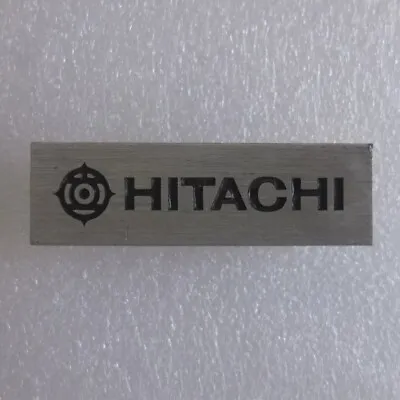 Vintage HITACHI Metal Speaker Grille Emblem For HS-31 And Others Japan C.1983 • $9.95