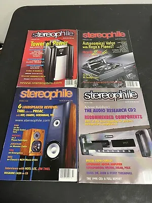 $17.99 • Buy Stereophile Magazines Lot Of 4 From 1998 - January, February, March, And April