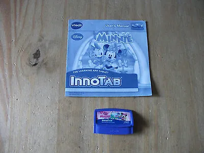 VTech InnoTab 1 2 3 Disney Pixa R- Minnie  - Game Cartridge 126 • £5