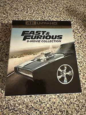 Fast & Furious: 8-Movie Collection (4k Ultra HD) (Preowned) (No Digital Code) • $30