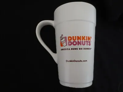 $5.99 • Buy Dunkin Donuts 16 Ounce Ceramic Coffee Mug 2013 Brand New America Runs On Dunkin