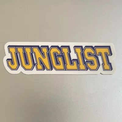 Junglist Rizla DJ Music Laptop DIe Cut Sticker • £3