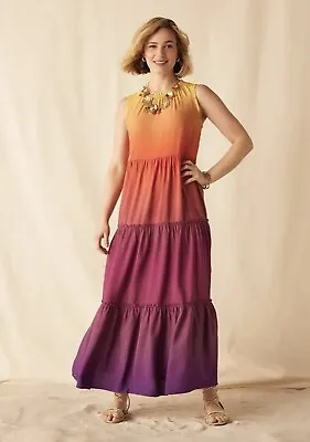 Matilda Jane Enchanted Garden Waikiki Ombré Maxi Dress NWT In Bag Medium  Womens • $65