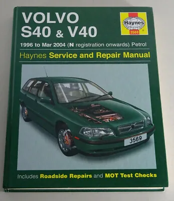 Repair Manual Volvo S40 +V40 Gasoline Year Of Construction 1996 - 2004 • $43.46