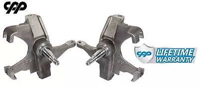 $229 • Buy 1958-64 Chevy Impala Belair Biscayne 2  Drop Spindles For 1LE Camaro 12  Rotors