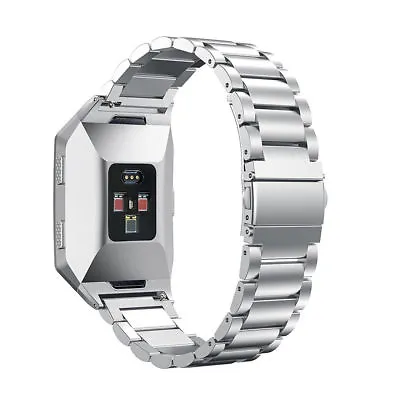 For Fitbit Ionic Watch Band Stainless Steel Metal Watch Strap Wristband Business • $18.99