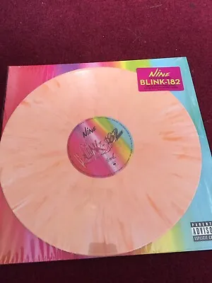 £27 • Buy Blink 182 LP Nine - Orange Marbled Coloured Vinyl Gatefold Sleeve NEW Pop Punk