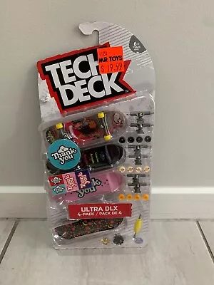 Tech Deck 96mm Fingerboards Ultra DLX 4-Pack Thank You • $50