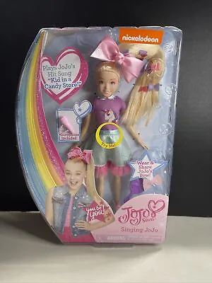 Jojo Siwa Doll Nickelodeon Singing Doll  Kid In A Candy Store  Unicorn Top NEW • $60.06