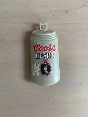 RARE Vintage Coors Light Beer Can Key Chain Bottle Tap Opener Magnet • $39.99