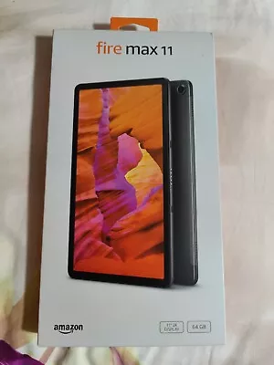 New & Sealed! Amazon Fire Max 11 (13th Gen) 64GB Wi-Fi 11  Octa-core 4G RAM 2023 • $129.79