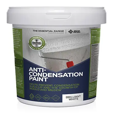 Anti-Condensation Paint For Internal Walls & Ceilings Kitchen Bathroom Bedroom • £54.95