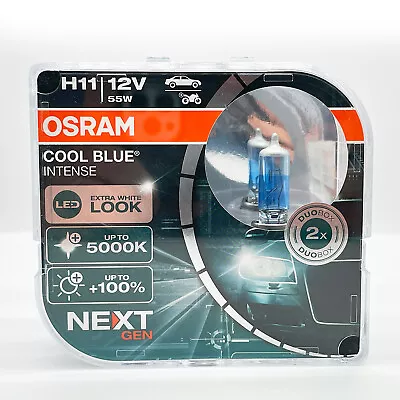 OPEN BOX H11 Osram Cool Blue Intense NEXT GEN Halogen Headlight Bulbs MC254 • $34.47