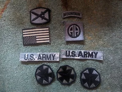 Army Patch Lot US United States Armed Forces Military  • $1.25