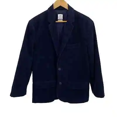 Gap Steven Alan Corduroy Blazer Jacket Mens Medium 44-48 Blue Cotton Pockets • $50