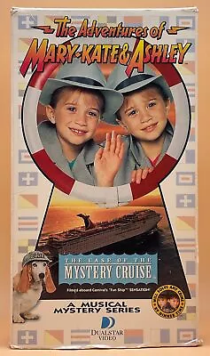 Mary-Kate & Ashley - The Case Of The Mystery Cruise VHS 1995 *Buy 2 Get 1 Free* • $7.49