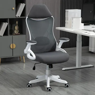 Height Adjustable Office Chair Mesh Swivel Computer Desk Gaming Office Furniture • £54.99