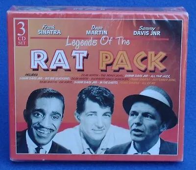 Legends Of The Rat Pack:Frank Sinatra Dean Martin Sammy Davis Jr - 3CD Box Set • £2.90