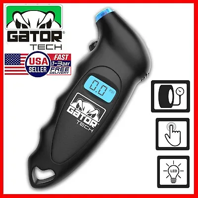 Digital Tire Air Pressure Gauge Meter Tester Bike Car Truck LCD Display 150 PSI • $8.99