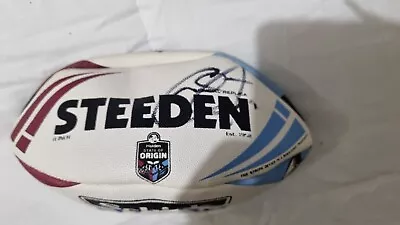 ✺Signed✺ CAMERON MUNSTER Storm Football MINI BALL Melbourne 2023 Jersey NRL • $99.99