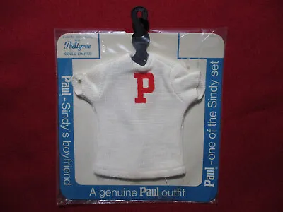 Pedigree Paul Vintage 1960s Sindy's Boyfriend Tee Shirt Doll Outfit Clothing • $39.99