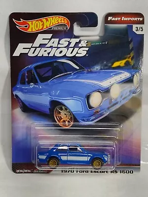 Hot Wheels Premium Fast And Furious Series #3 1970 Ford Escort RS 1600 (Box 13) • $9.99