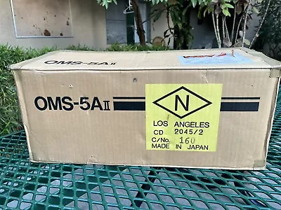 NAKAMICHI OMS-5A Ll COMPACT DISC PLAYER For Restoration W/ Original Box • $130