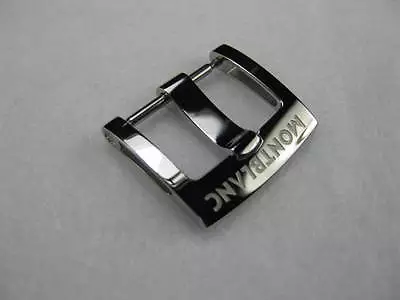 New Authentic 20mm MONTBLANC Timewalker Stainless Tongue Buckle Twin-Deck X1 • $54.99