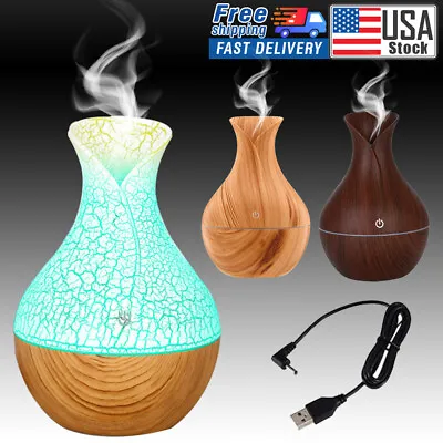 $11.96 • Buy Essential Oil Aroma Diffuser Aromatherapy LED Ultrasonic Humidifier Air Purifier