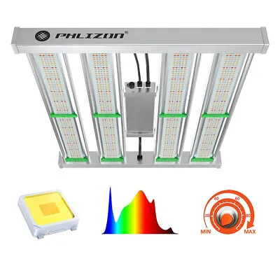 Phlizon PRO 2000 LED Grow Lights Samsung Full Spectrum Indoor Plants Veg Flower • $229.19