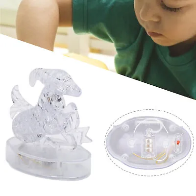 (Puzzle Toy)3D Crystal Puzzle DIY Constellations Crystal Puzzle With Light-up • £10.74