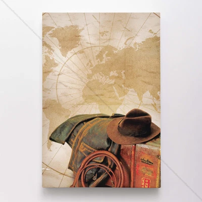 $54.95 • Buy Indiana Jones And The Last Crusade Poster Canvas Movie Print #7031