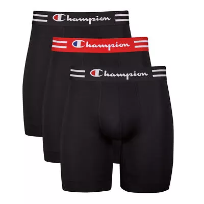 Champion® Men's Athletics Performance 3-pk. Long Boxer Brief • $34