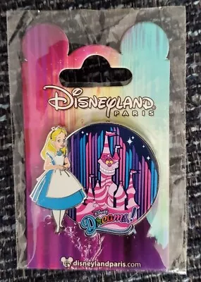 £29.19 • Buy Disney DLP DLRP Dreams Alice And Cheshire Cat Pin