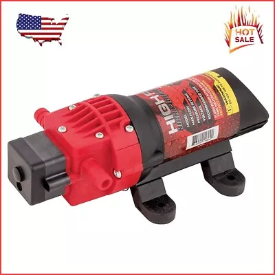 FIMCO High-Flo 1.2GPM High-Performance 12V Diaphragm Sprayer Pump 60Psi • $45.99