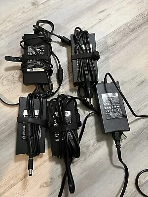 Lot Of 5 Dell 130w PA-4E LA130PM121 DA130PE1-00 Genuine Laptop Adapter Charger • $42