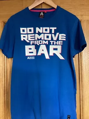 Xplicit Blue Medium Do Not Remove From The Bar Funny Adults Mens T Shirt  • £3