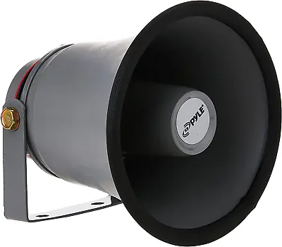 Pyle Indoor/Outdoor PA Horn Speaker - 6.3” Portable PA Speaker With 8 Ohms Imped • $54.99