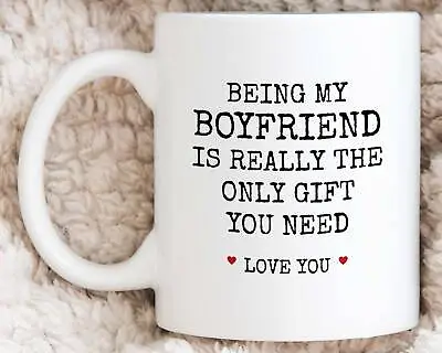 $26.99 • Buy Boyfriend Gifts For Boyfriend Mug Valentines Day Gifts For Him Best Boyfriend