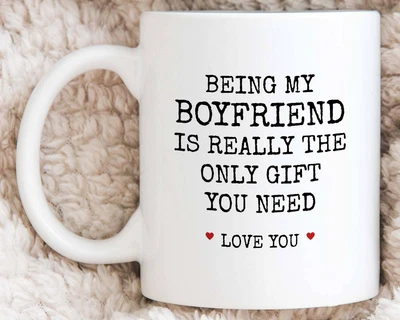 $26.99 • Buy Boyfriend Gifts For Boyfriend Mug Valentines Day Gifts For Him Best Boyfriend