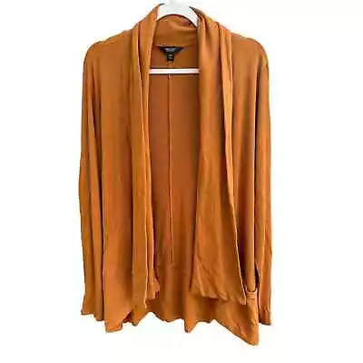 Simply Vera Wang Cardigan  XXL Built In Chiffon Flyaway Open Front • $18.99