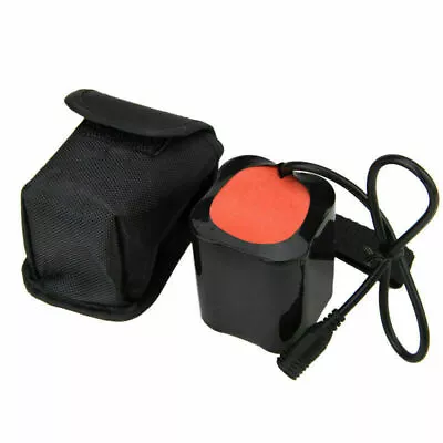 20000/16000 MAh 8.4V Rechargeable Battery Pack Pouch Set For LED Bicycle Light • £13.19