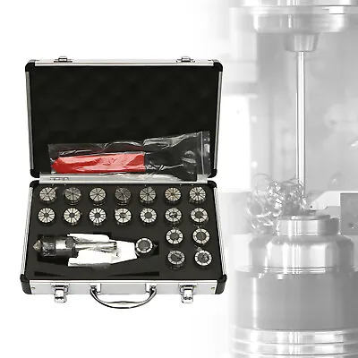 MT2 ER32 M10 Spring Collet Chuck Set Morse Taper +Spanner Shank For CNC Millling • $60