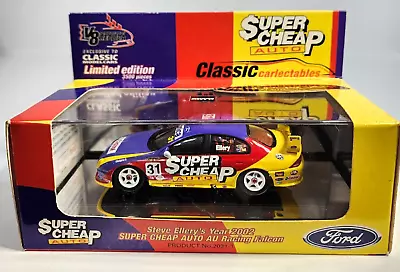 1:43 Classic Carlectables Ford Falcon Steve Ellery 2002 Super Cheap V8 Super • $100