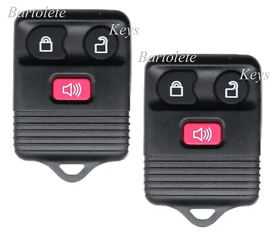 2 Replacement Entry Remote Car Key Fob Clicker Fits Ford Lincoln Mercury Mazda • $14.99