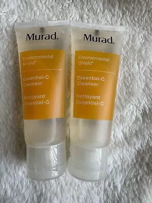 2 X Murad Environmental Shield Essential C Cleaner - 1.5 Fl Oz Each • $14.99