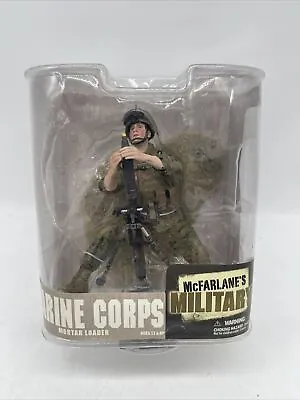 McFarlane Military Series Debut MARINE CORPS Mortar Loader FIGURE • £59.99