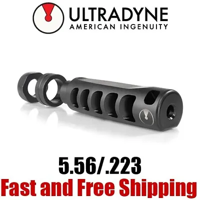 Ultradyne Apollo S 5.56/.223 Stainless Steel Muzzle Brake/Compensator - 1/2-28 • $119.95